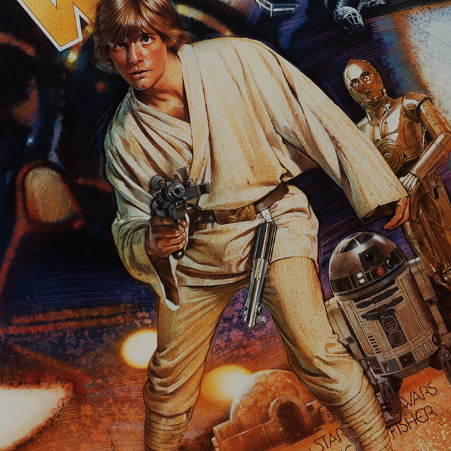 ドゥルーストゥルーザン　Drew Struzan サイン　スターウォーズ ドゥルーストゥルーザン Drew Struzan サイン スターウォーズ