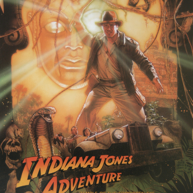 Disneyland Indiana Jones Adventure Temple of the Forbidden Eye